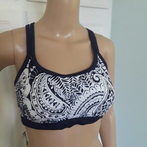 NWT Tommy Bahama M Bikini Top Navy 🔱